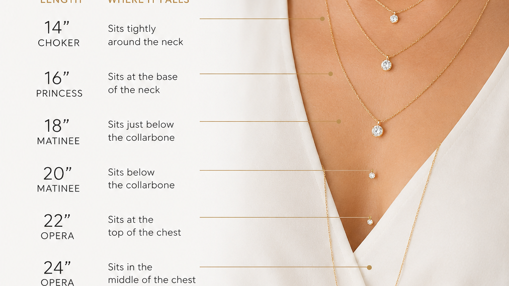 Pendant Length Guide Jacob Mercari