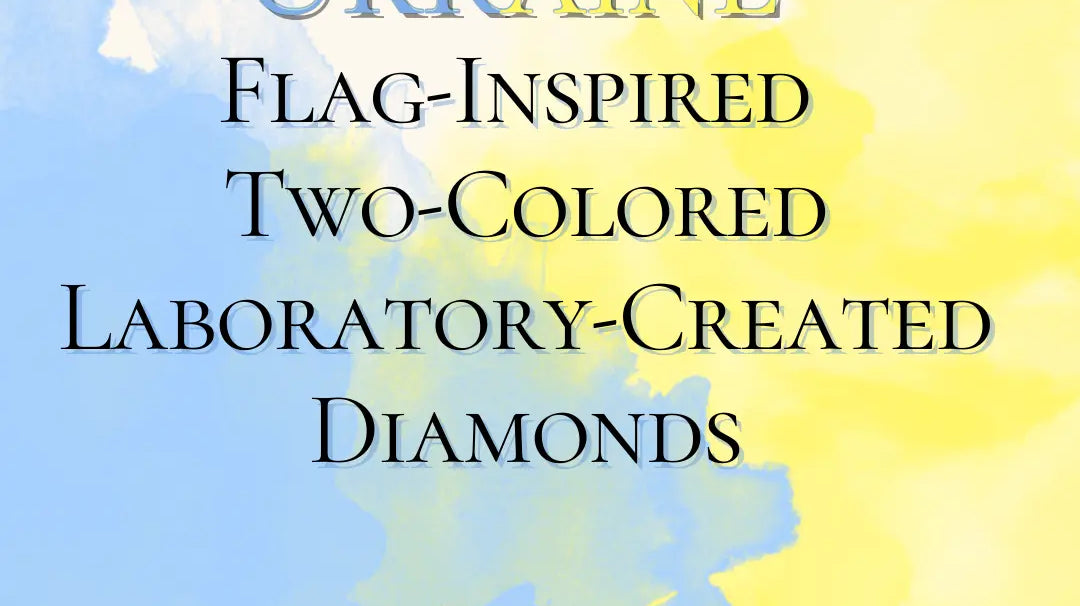 The Ukrainian Flag Inspired A Two-Coloured Lab Grown Diamond