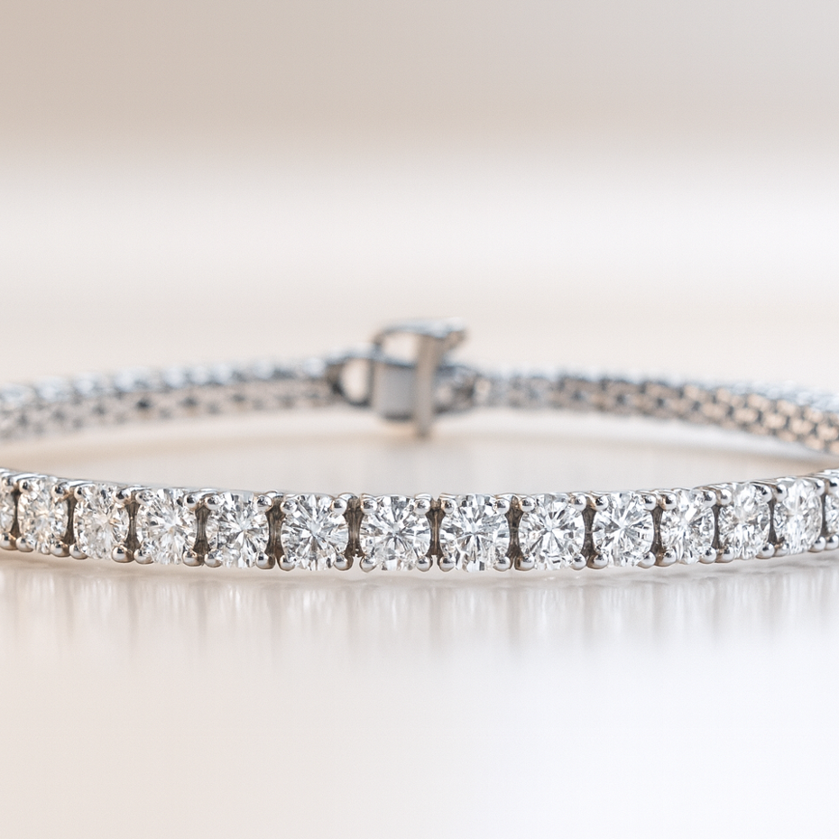 Lab Grown Diamond Tennis Bracelet