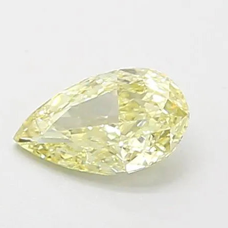 0.23ct Pear Lab Grown Diamond (Colour Fancy Light Yellow, Clarity VS1, IGI Certified)
