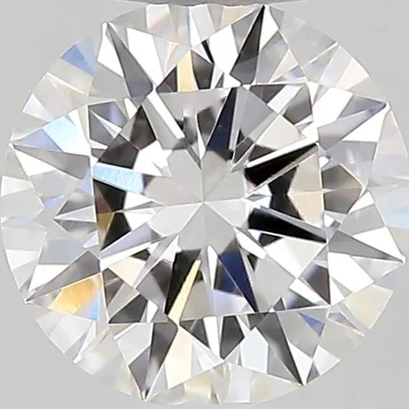 0.40ct Round Natural Diamond (Colour Faint Yellow, Clarity VS1, Cut EX, GIA Certified)