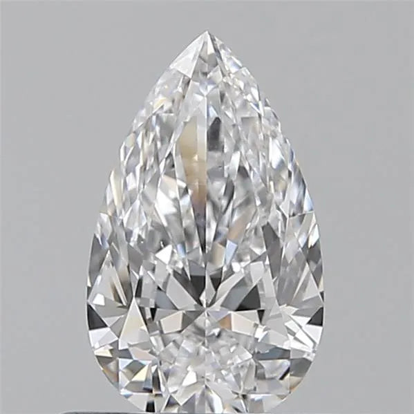 0.50ct Pear Natural Diamond (Colour D, Clarity VS2, Cut EX, GIA Certified)