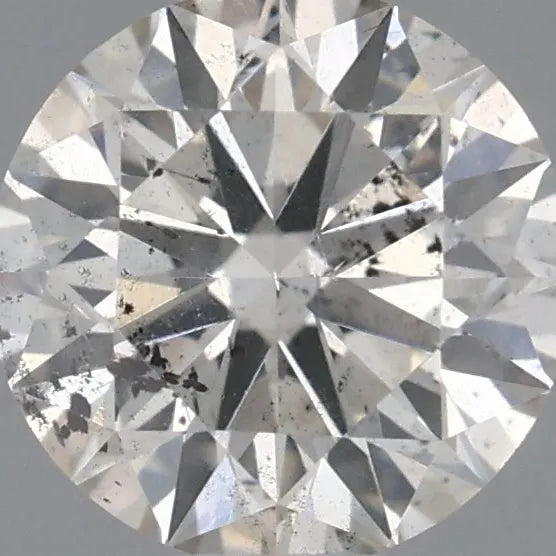 0.52ct Round Natural Diamond (Colour J, Clarity SI2, Cut EX, IGI Certified)