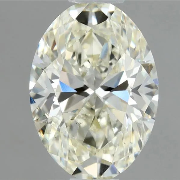 0.53ct Oval Natural Diamond (Colour J, Clarity VS2, Cut VG, IGI Certified)