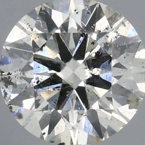 0.53ct Round Natural Diamond (Colour I, Clarity SI2, Cut EX, IGI Certified)