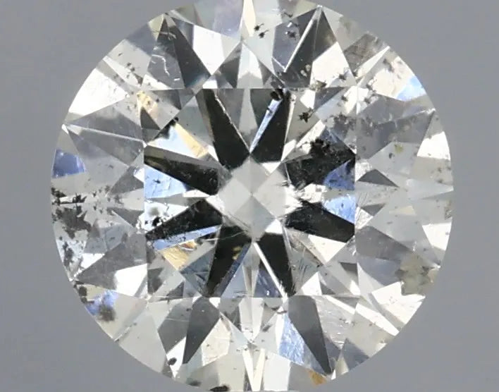 0.53ct Round Natural Diamond (Colour I, Clarity SI2, Cut EX, IGI Certified)