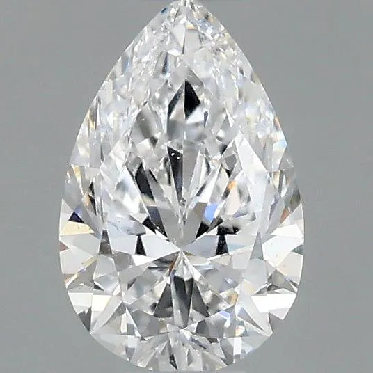 0.56ct Pear Natural Diamond (Colour D, Clarity VS2, GIA Certified)