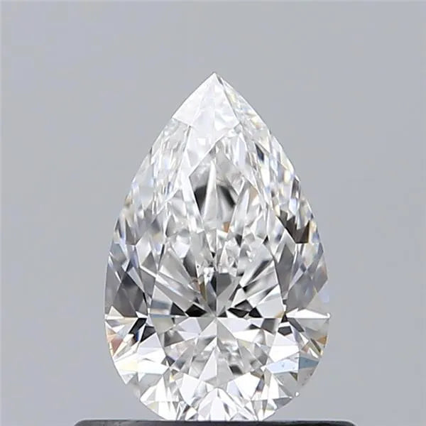 0.60ct Pear Natural Diamond (Colour D, Clarity VS2, GIA Certified)
