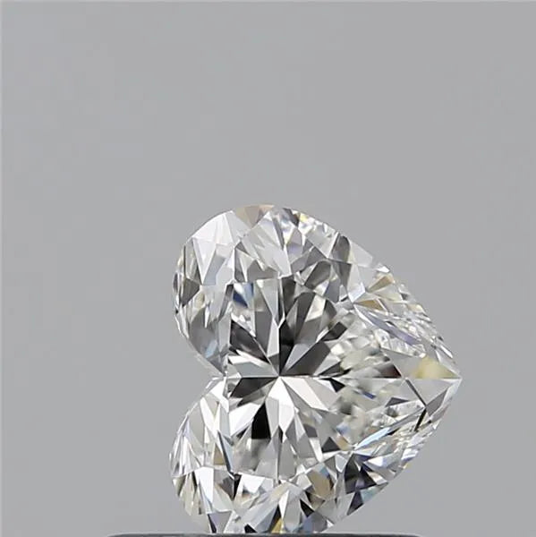 0.70ct Heart Natural Diamond (Colour G, Clarity VVS2, GIA Certified)
