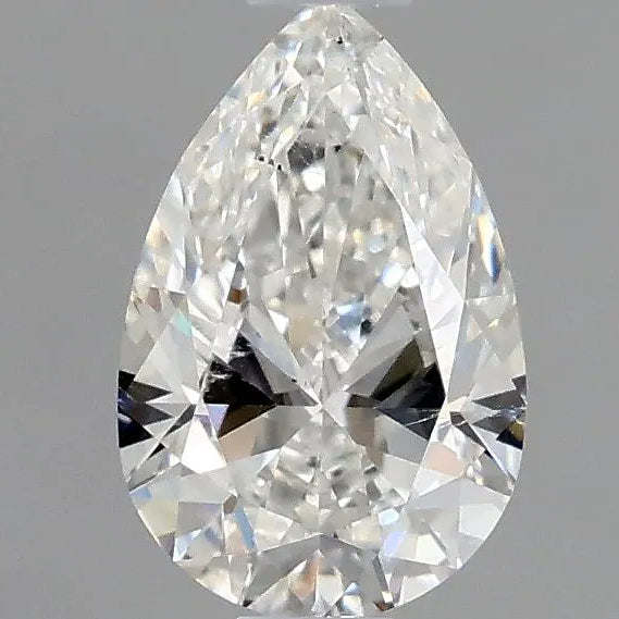 0.70ct Pear Natural Diamond (Colour F, Clarity SI1, GIA Certified)