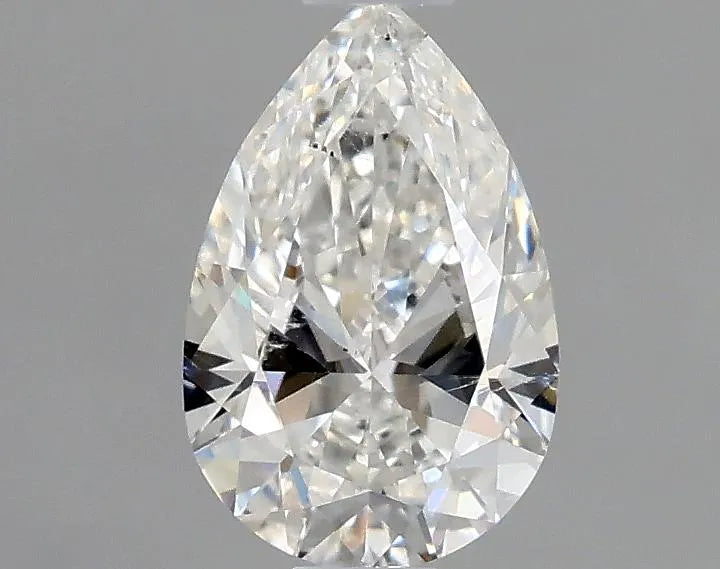 0.70ct Pear Natural Diamond (Colour F, Clarity SI1, GIA Certified)