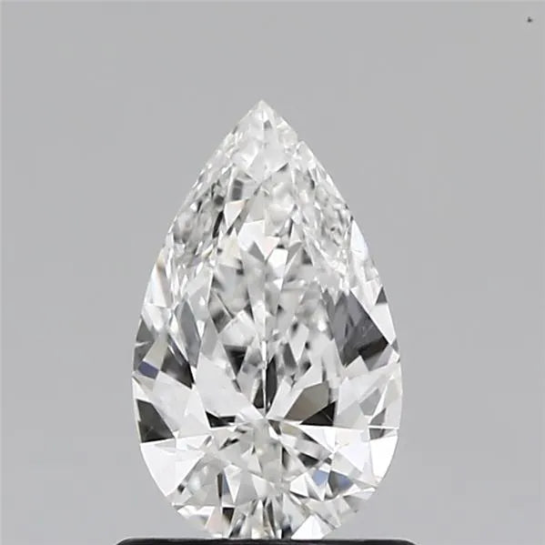 0.70ct Pear Natural Diamond (Colour F, Clarity SI1, GIA Certified)
