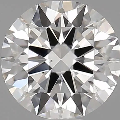 0.70ct Round Natural Diamond (Colour H, Clarity VS2, Cut EX, GIA Certified)