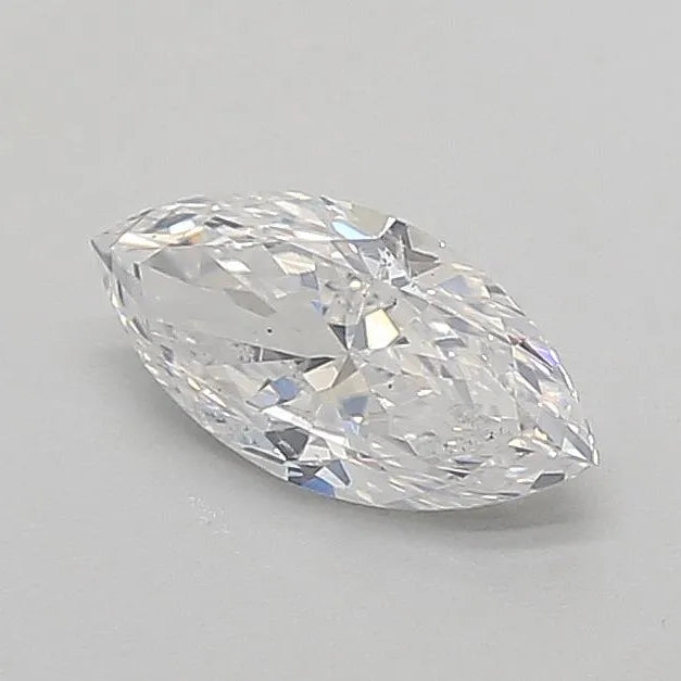 0.72ct Marquise Natural Diamond (Colour D, Clarity SI2, Cut VG, IGI Certified)