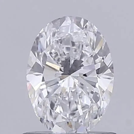 0.72ct Oval Lab Grown Diamond (Colour D, Clarity VVS2, IGI Certified)