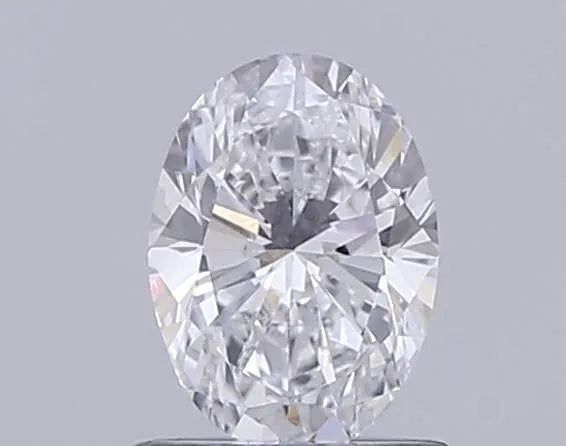 0.72ct Oval Lab Grown Diamond (Colour D, Clarity VVS2, IGI Certified)