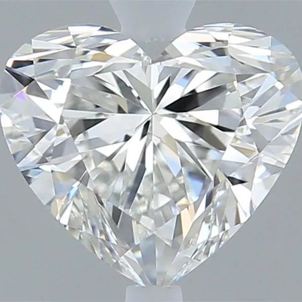 0.73ct Heart Natural Diamond (Colour G, Clarity VVS2, GIA Certified)