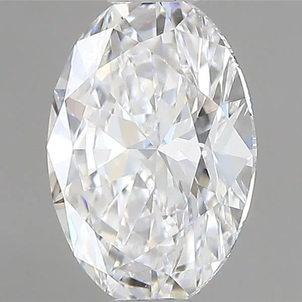 0.75ct Oval Lab Grown Diamond (Colour D, Clarity VVS1, IGI Certified)