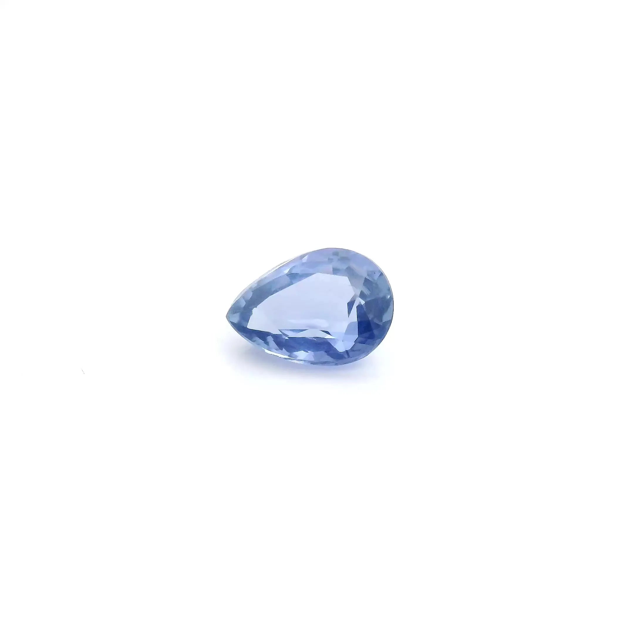 0.81ct Pear Natural Sapphire (Colour Blue, Clarity Slightly Included, Cut Faceted)