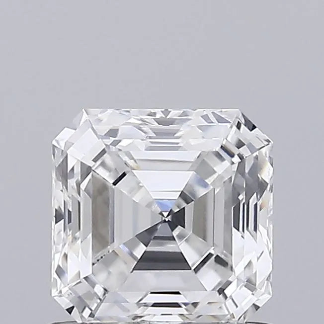 0.89ct Asscher Lab Grown Diamond (Colour E, Clarity SI1, IGI Certified)