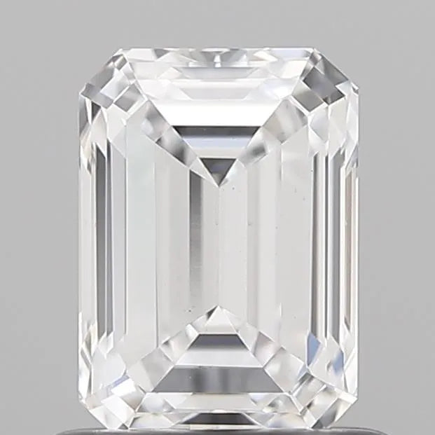 0.90ct Emerald Lab Grown Diamond (Colour D, Clarity VVS2, IGI Certified)