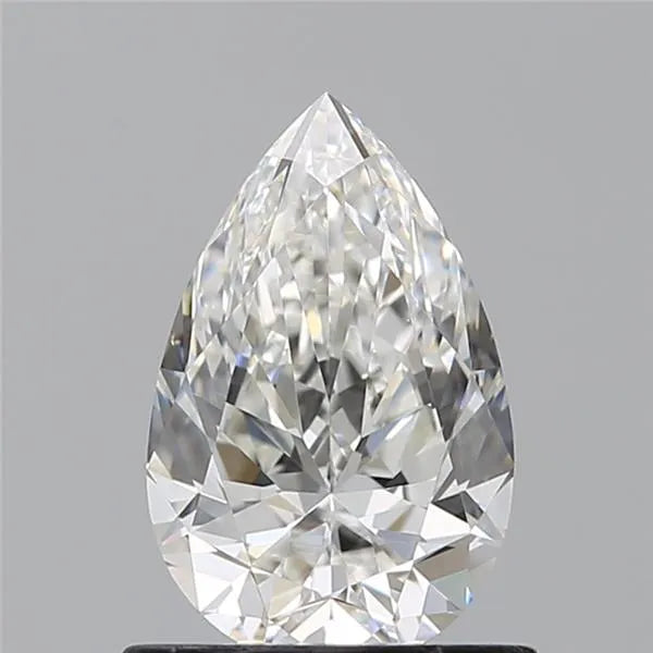 0.91ct Pear Natural Diamond (Colour H, Clarity VS2, GIA Certified)