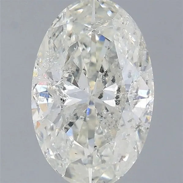 1.00ct Oval Natural Diamond (Colour F, Clarity I1, Cut VG, IGI Certified)