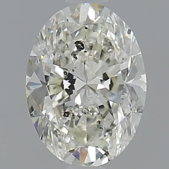 1.00ct Oval Natural Diamond (Colour J, Clarity SI2, Cut VG, IGI Certified)