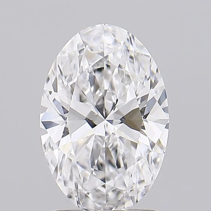 1.02ct Oval Lab Grown Diamond (Colour D, Clarity VVS1, Cut EX, IGI Certified)