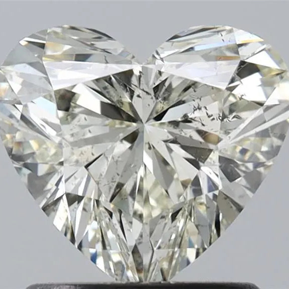 1.20ct Heart Natural Diamond (Colour J, Clarity SI2, Cut VG, IGI Certified)