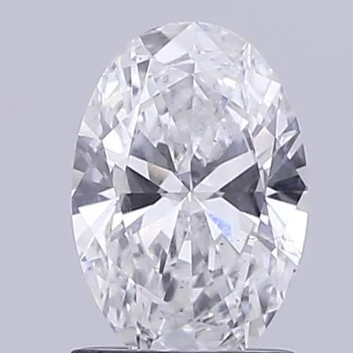 1.24ct Oval Lab Grown Diamond (Colour D, Clarity VS2, IGI Certified)