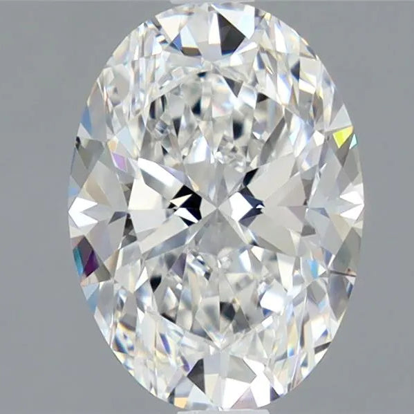 1.24ct Oval Natural Diamond (Colour E, Clarity IF, GIA Certified)