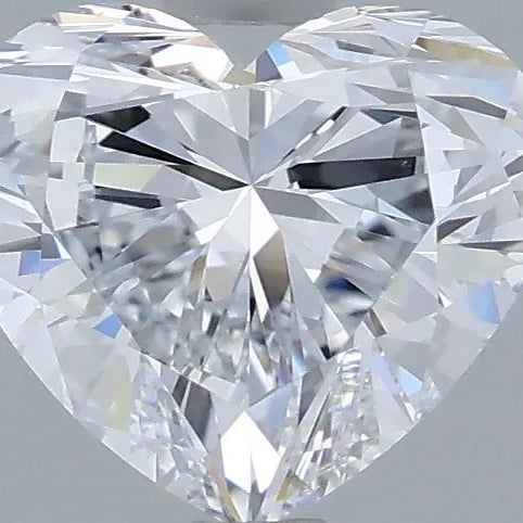1.30ct Heart Lab Grown Diamond (Colour E, Clarity VVS2, IGI Certified)