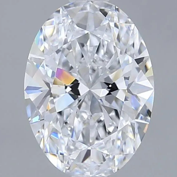 1.30ct Oval Lab Grown Diamond (Colour D, Clarity VS1, IGI Certified)