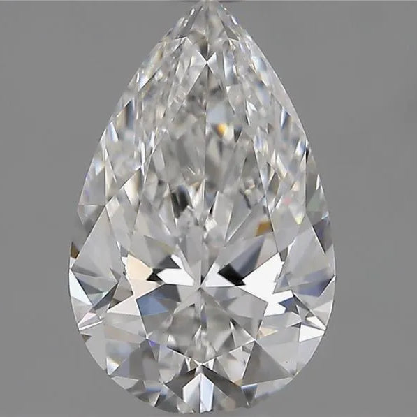 1.37ct Pear Lab Grown Diamond (Colour D, Clarity VVS2, IGI Certified)