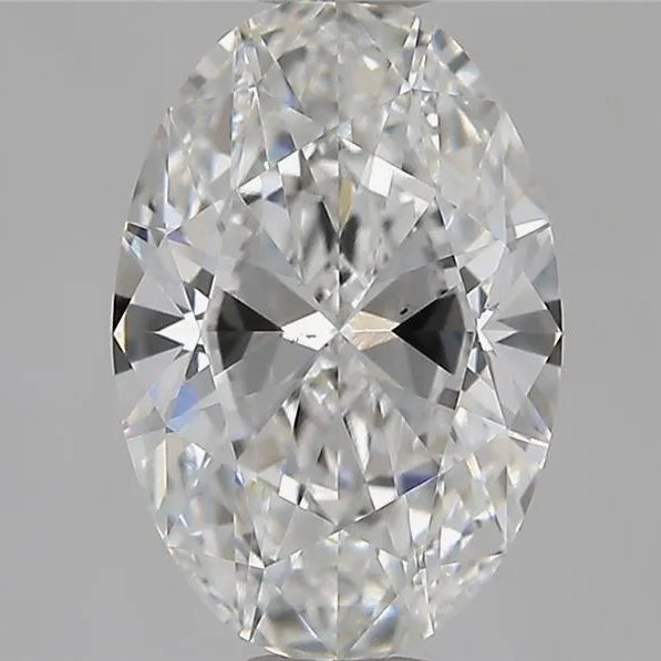 1.50ct Oval Lab Grown Diamond (Colour D, Clarity VS2, IGI Certified)