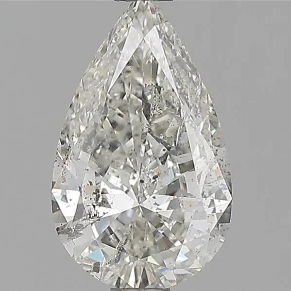 1.50ct Pear Natural Diamond (Colour J, Clarity I1, Cut EX, GIA Certified)