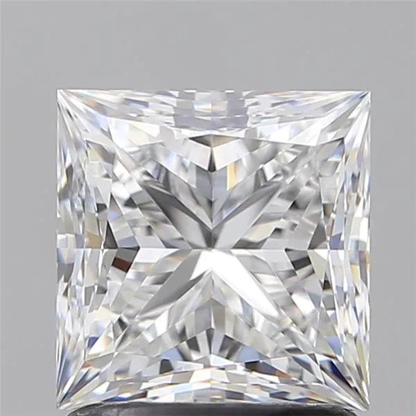 1.55ct Princess Natural Diamond (Colour E, Clarity VVS1, GIA Certified)