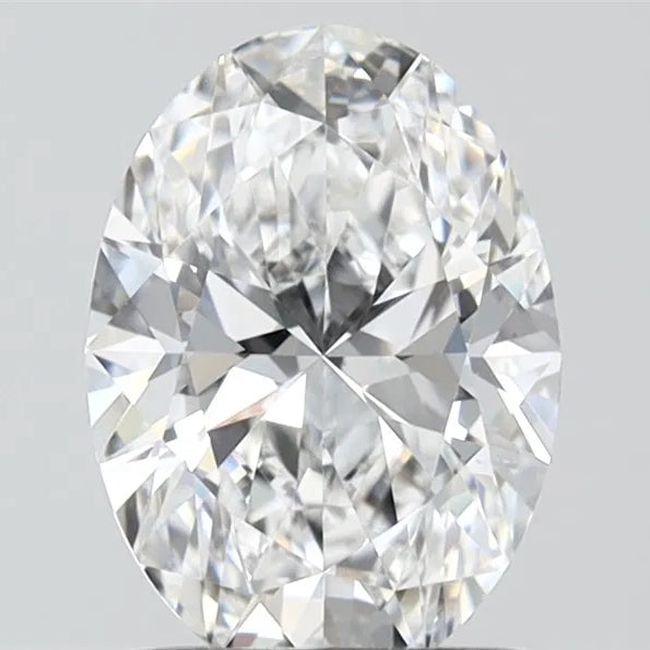 1.59ct Oval Lab Grown Diamond (Colour D, Clarity VVS2, IGI Certified)