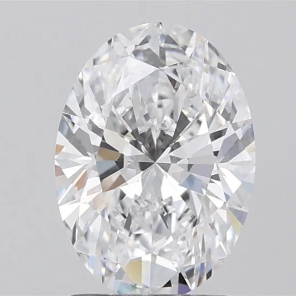 1.60ct Oval Lab Grown Diamond (Colour D, Clarity VVS2, IGI Certified)