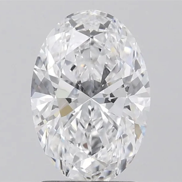 1.63ct Oval Lab Grown Diamond (Colour D, Clarity VVS2, IGI Certified)