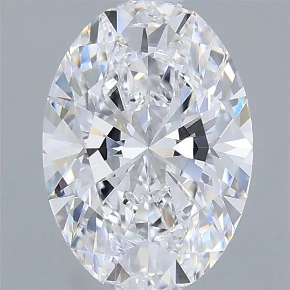 1.65ct Oval Lab Grown Diamond (Colour D, Clarity VVS2, IGI Certified)