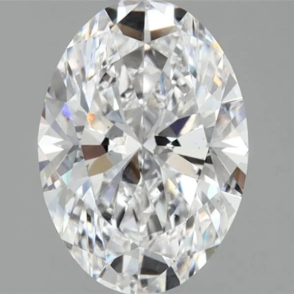 1.67ct Oval Lab Grown Diamond (Colour D, Clarity VS2, IGI Certified)
