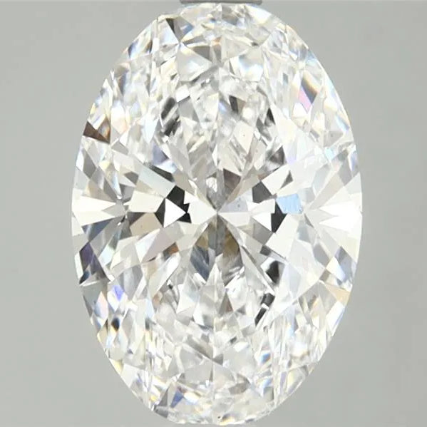 1.69ct Oval Lab Grown Diamond (Colour D, Clarity VS2, IGI Certified)