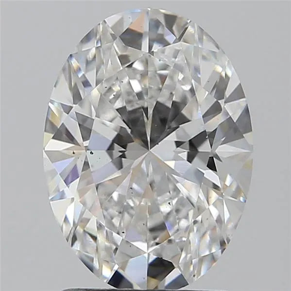 1.74ct Oval Lab Grown Diamond (Colour D, Clarity VS2, IGI Certified)