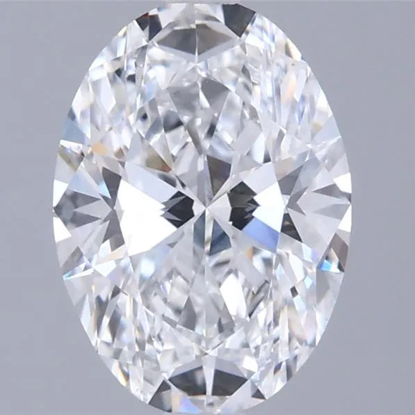 1.74ct Oval Lab Grown Diamond (Colour D, Clarity VVS1, IGI Certified)
