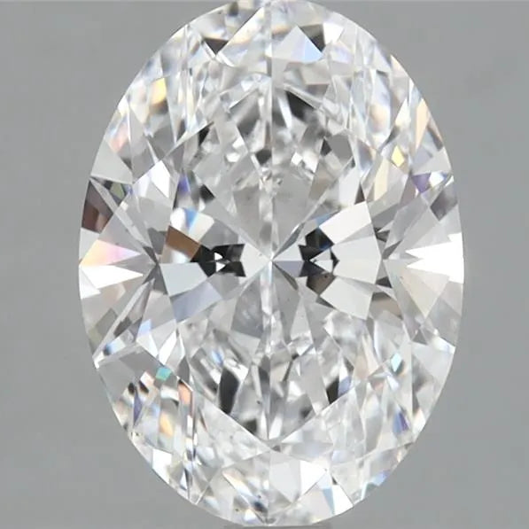 1.84ct Oval Lab Grown Diamond (Colour D, Clarity VS2, IGI Certified)