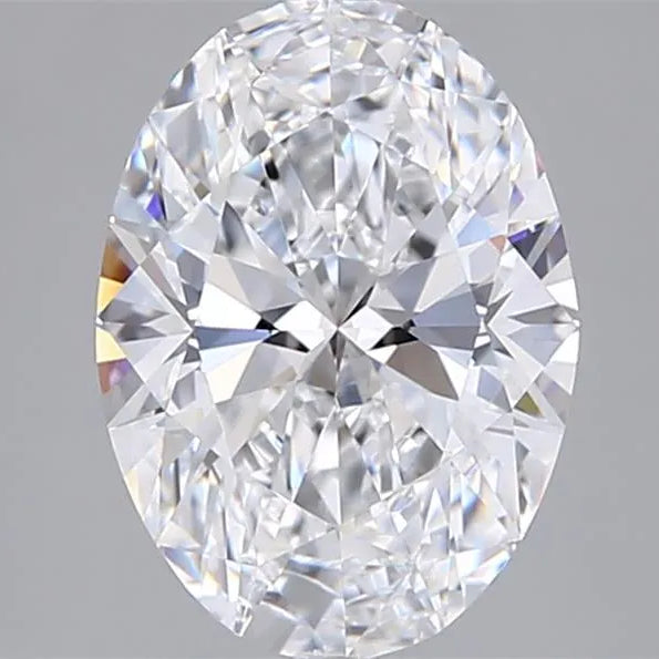 1.96ct Oval Lab Grown Diamond (Colour D, Clarity VVS1, IGI Certified)