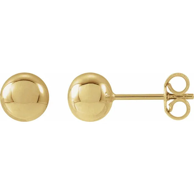 Jacob Mercari 14K Yellow Gold Ball Suds in 6mm