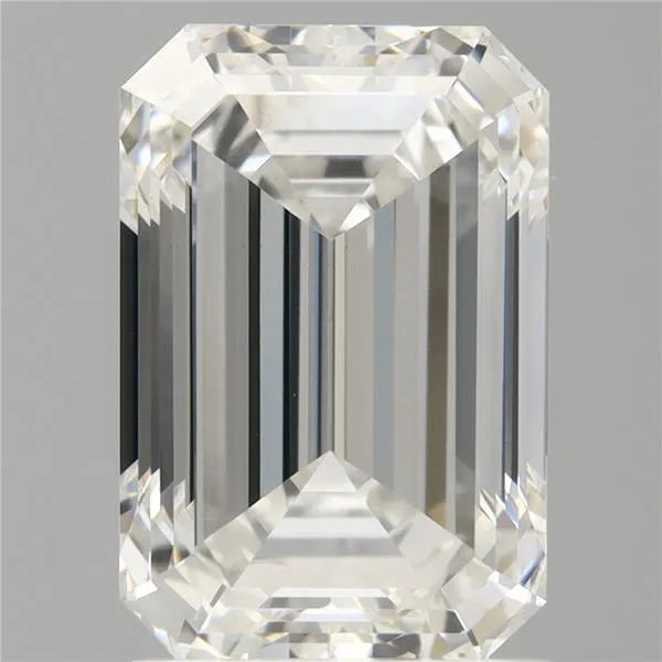 2.00ct Emerald Lab Grown Diamond (Colour F, Clarity VVS2, IGI Certified)